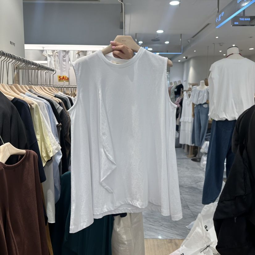 REVE-L韓國代購㊣女裝新款真品人氣熱賣25春夏時尚吊帶背心REVE-L吊帶/背心