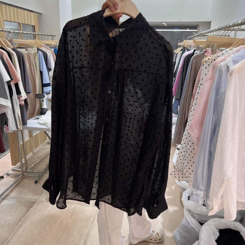 DRE東大門㊣實拍女士新品熱賣時尚真品職業休閑人氣襯衫蕾絲衫DRE襯衫/蕾絲衫