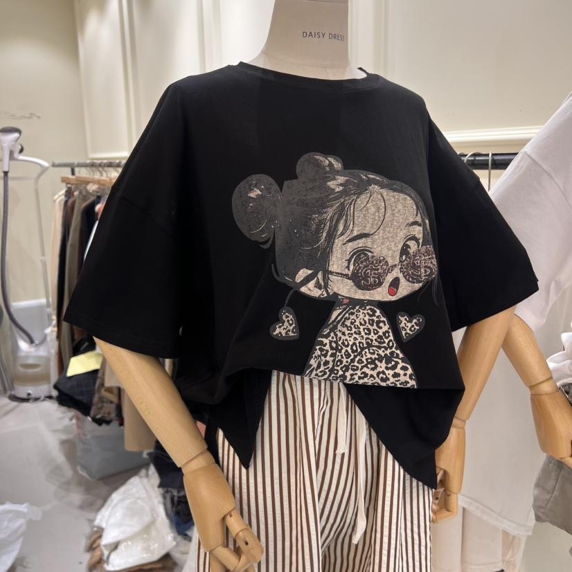 DAISY DRESS東大門㊣實拍女士新品職業推薦熱賣時尚25春夏T恤DAISY DRESST恤