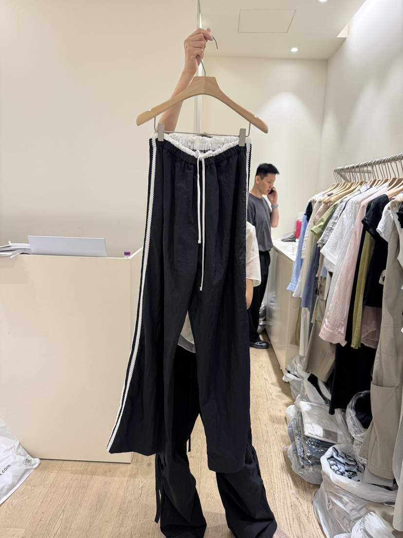 FLOWER-L東大門㊣實拍女士新品25春夏真品職業推薦休閑休閑褲FLOWER休閑褲