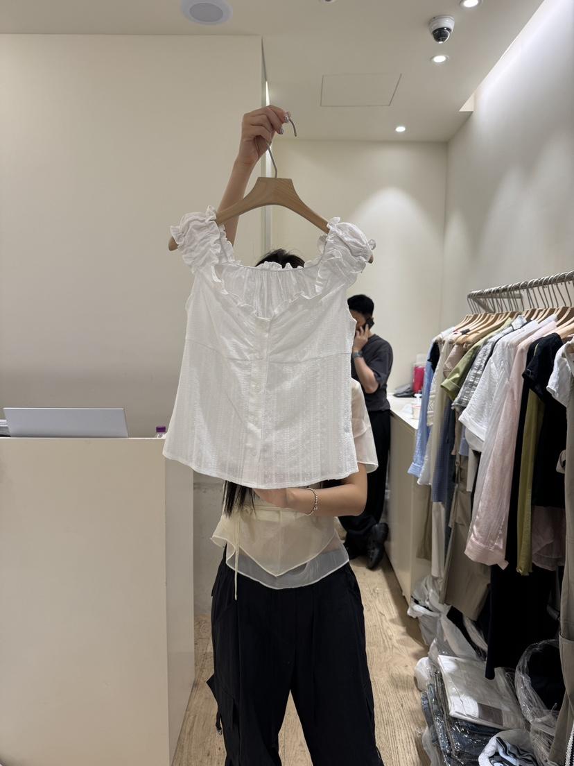 FLOWER-L東大門㊣代購女士新品真品時尚25春夏吊帶背心柔軟FLOWER吊帶/背心