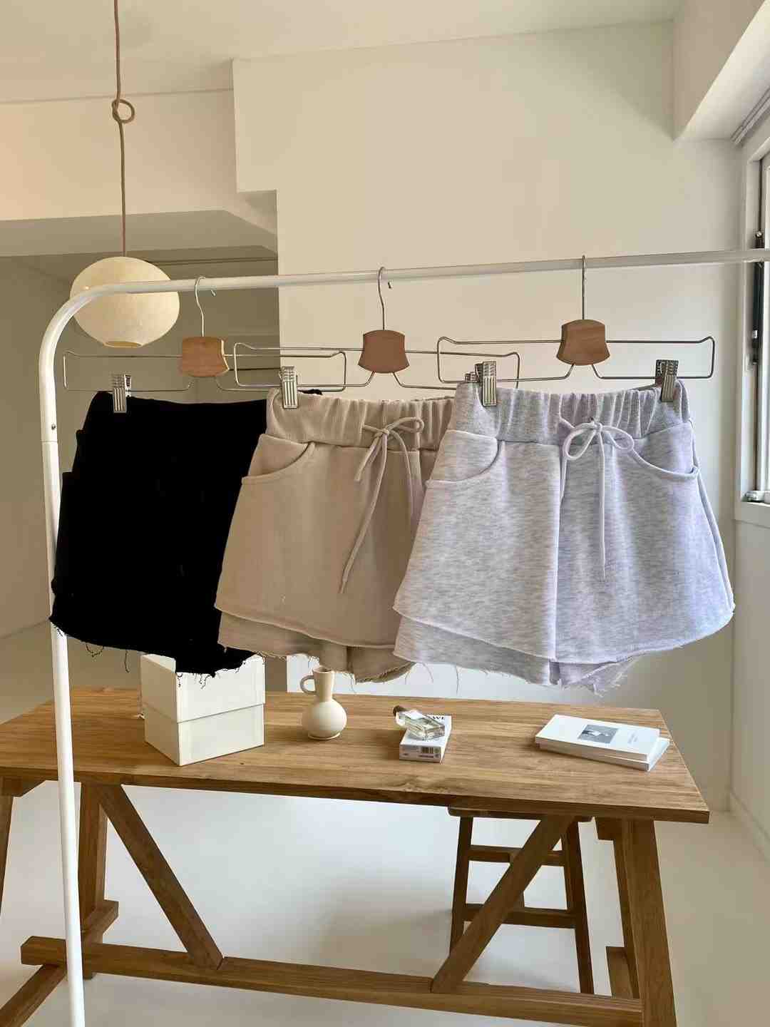 BOUND東大門㊣實拍女裝新款時尚休閑25春夏職業人氣熱賣短褲BOUND短褲