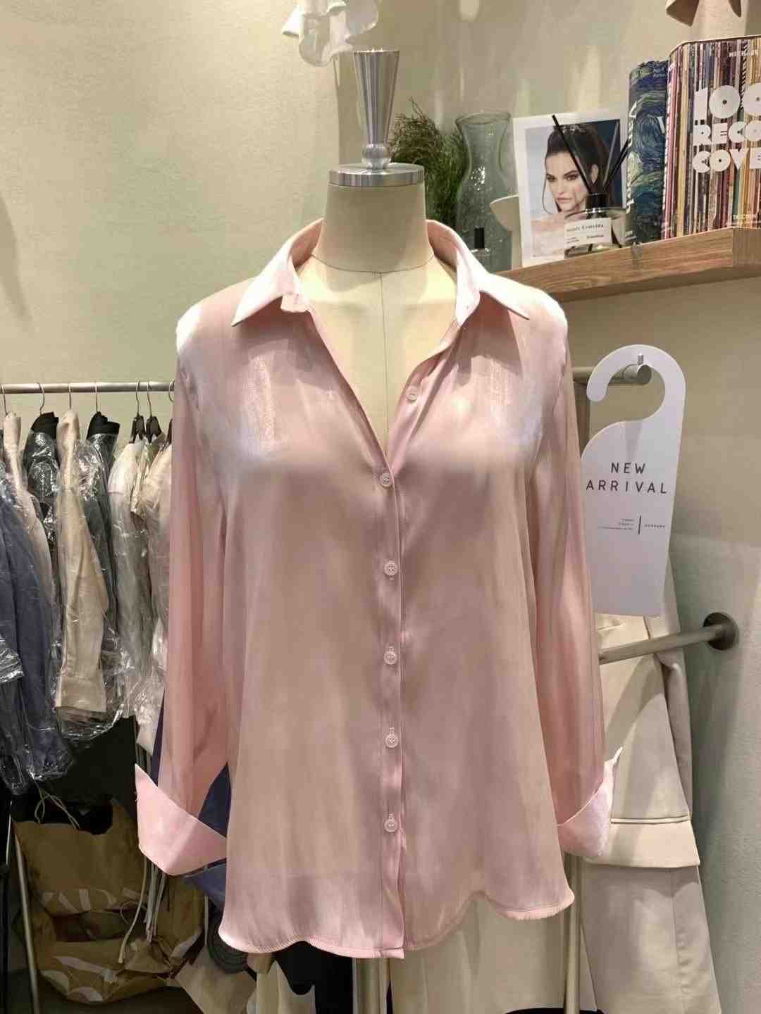 THE BARBARA韓國直郵㊣女士新品推薦人氣時尚休閑襯衫蕾絲衫THE BARBARA襯衫/蕾絲衫