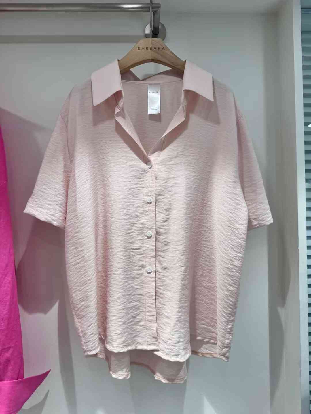 THE BARBARA東大門㊣直郵女士新品推薦人氣熱賣襯衫蕾絲衫THE BARBARA襯衫/蕾絲衫