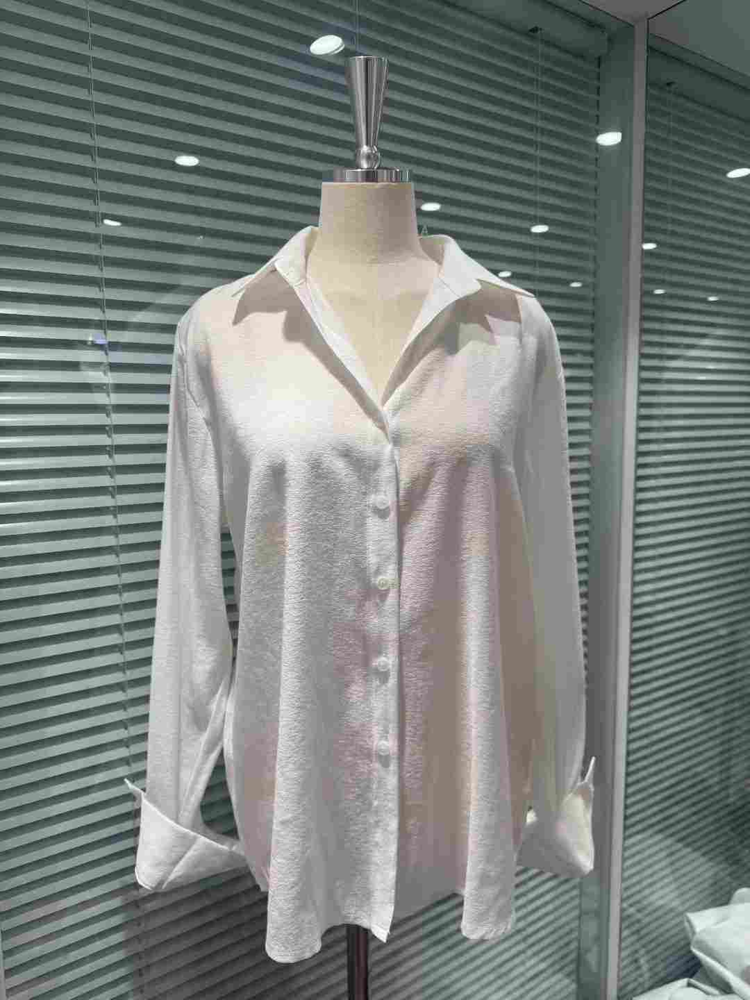 THE BARBARA東大門㊣直郵女裝新品職業推薦襯衫蕾絲衫柔軟THE BARBARA襯衫/蕾絲衫