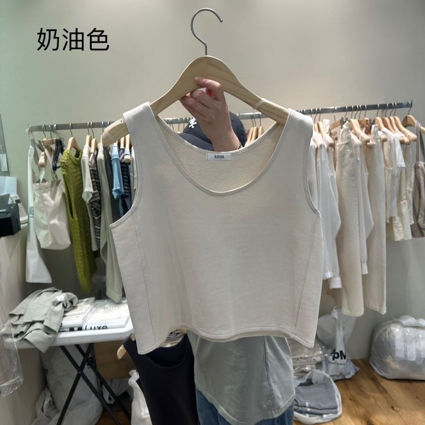 MORE THAN YESTERDAY/LOVE YOU SO MUCH韓國代購㊣女士新品人氣吊帶背心MORE THAN YESTERDAY吊帶/背心