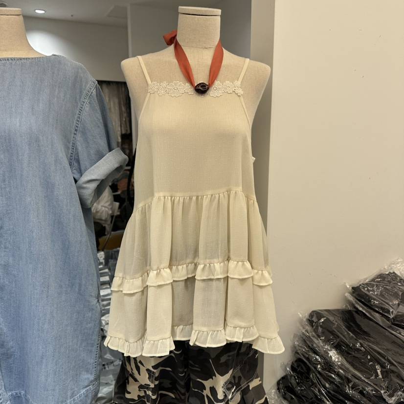 DE VENTI東大門㊣直郵女裝新品時尚人氣熱賣休閑推薦吊帶背心DE VENTI吊帶/背心