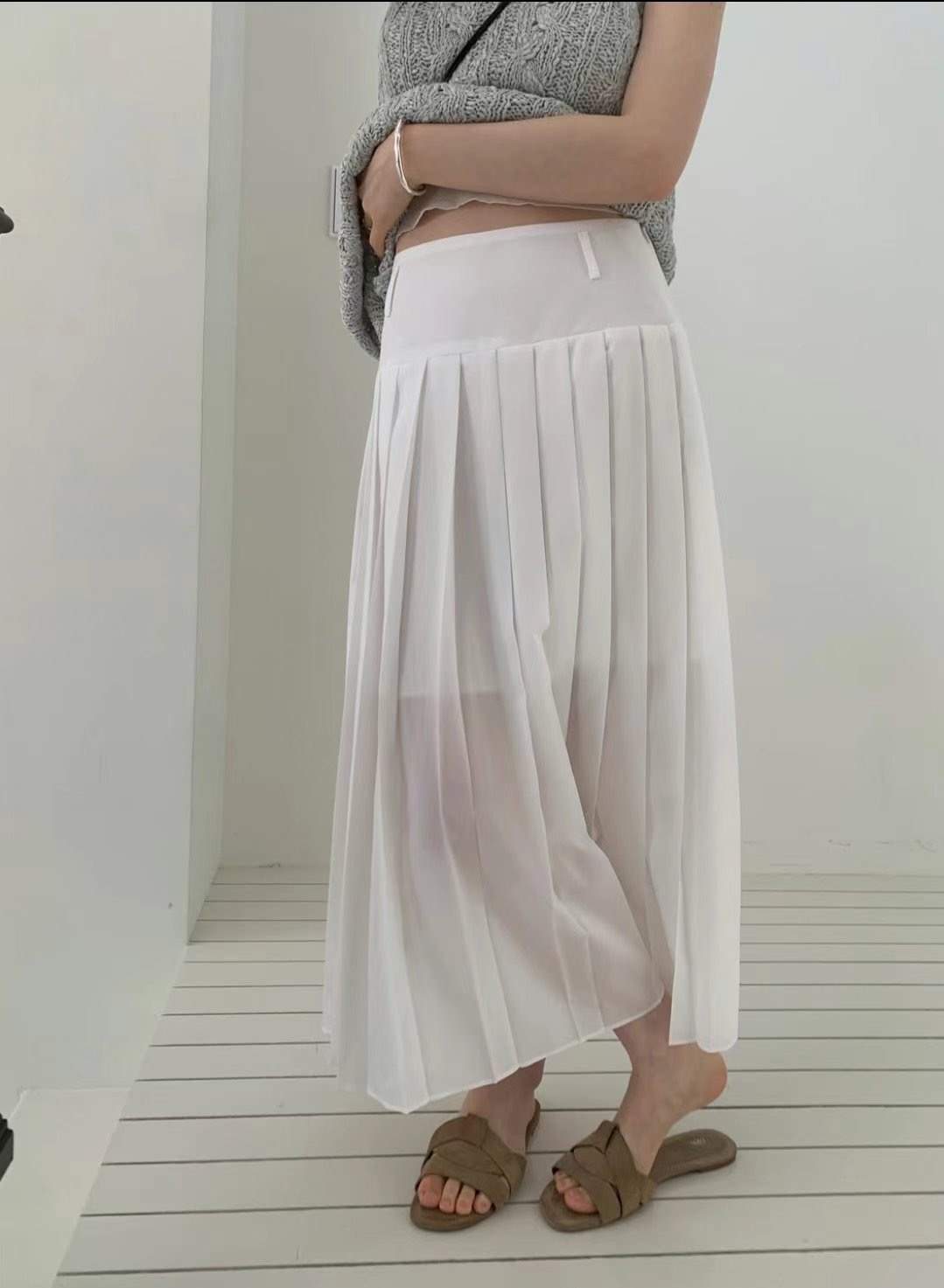 WEARRAW韓國代購㊣女裝新款職業25春夏熱賣人氣時尚休閑長裙WEARRAW長裙