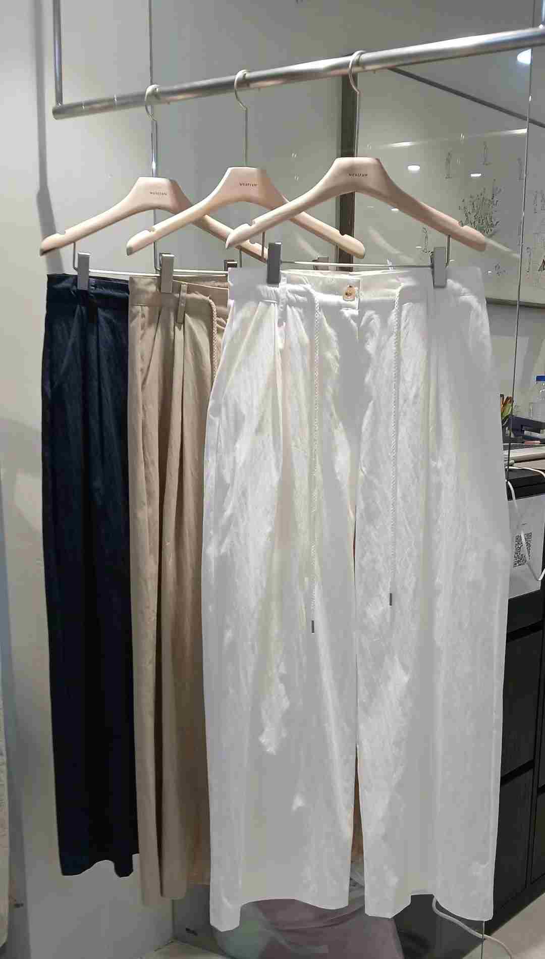 WEARRAW東大門㊣直郵女士新品休閑熱賣25春夏推薦職業休閑褲WEARRAW休閑褲