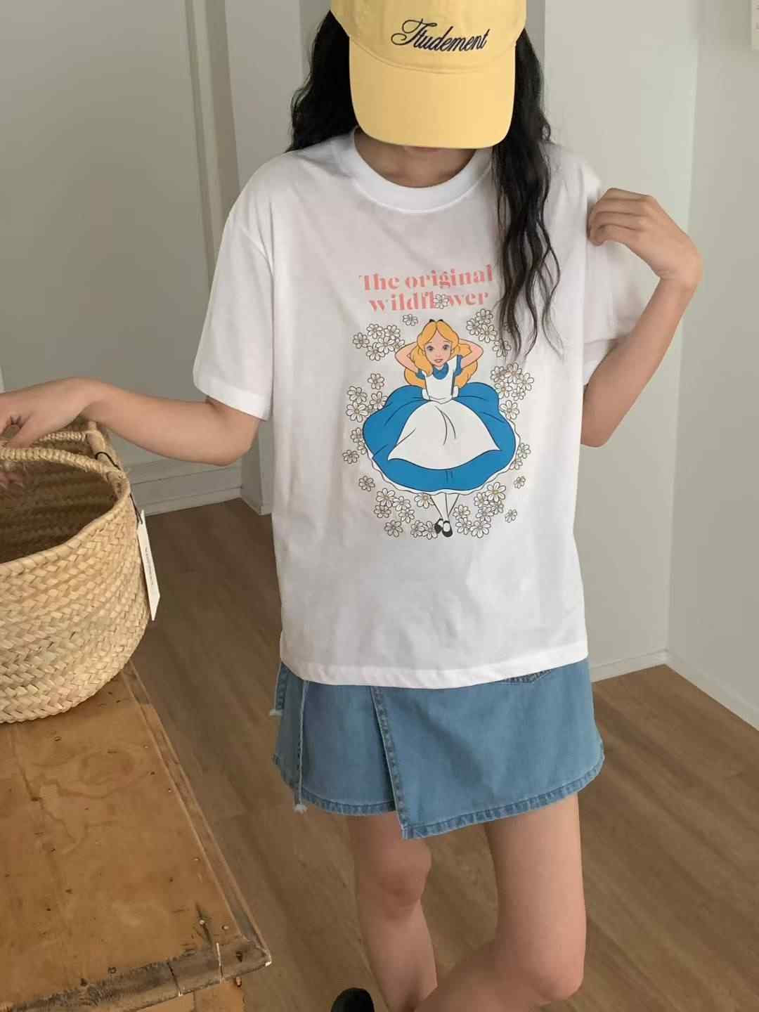L V C東大門㊣直郵女士新品推薦休閑熱賣時尚職業人氣T恤L_V_CT恤