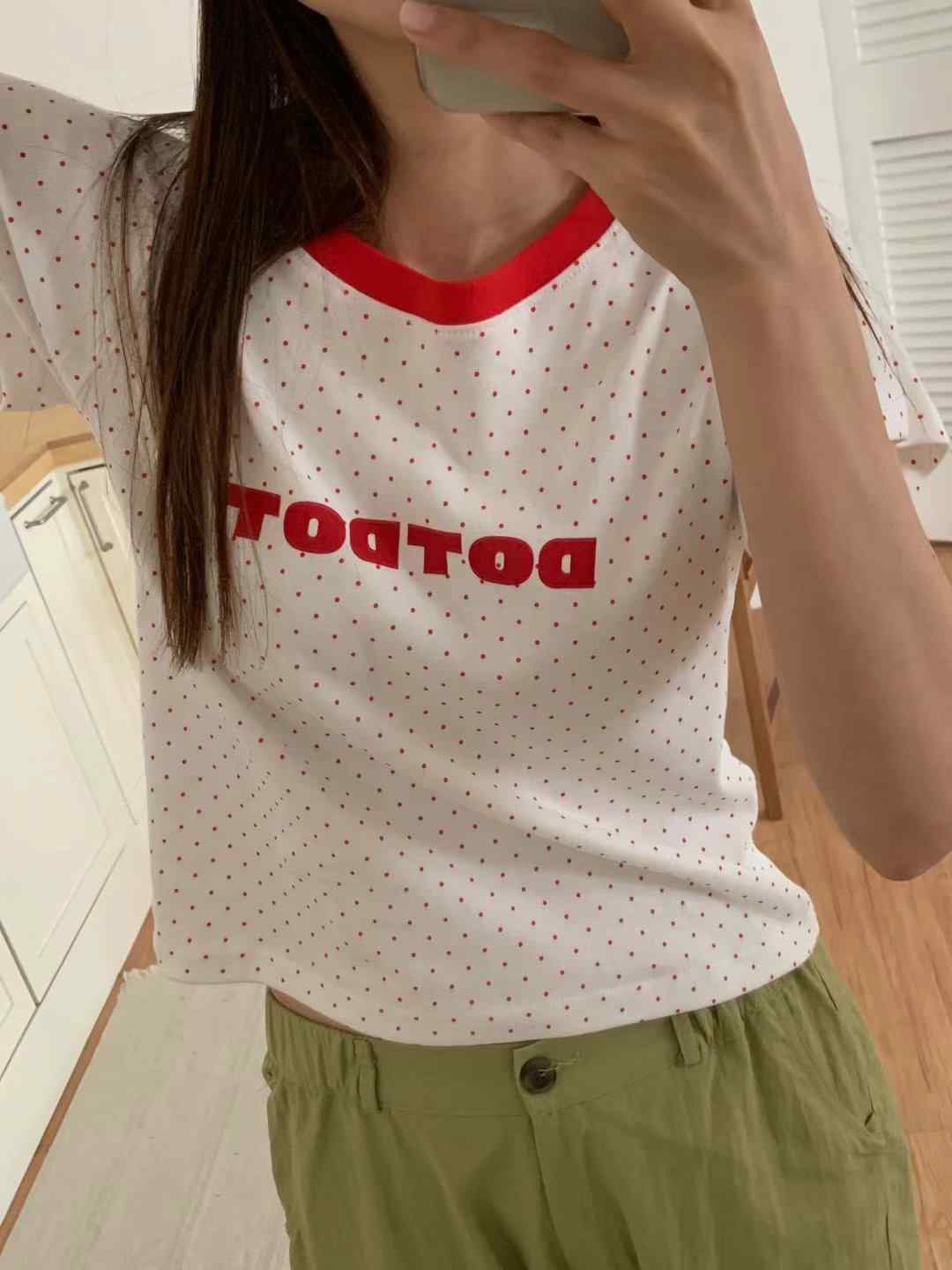 TDOUBLEJ韓國直郵㊣女士新品時尚真品熱賣25春夏人氣推薦T恤TDOUBLEJT恤