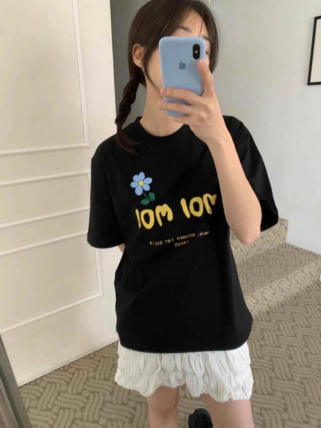 ARHEE韓國代購㊣女裝新款職業時尚25春夏熱賣真品人氣休閑T恤ARHEET恤
