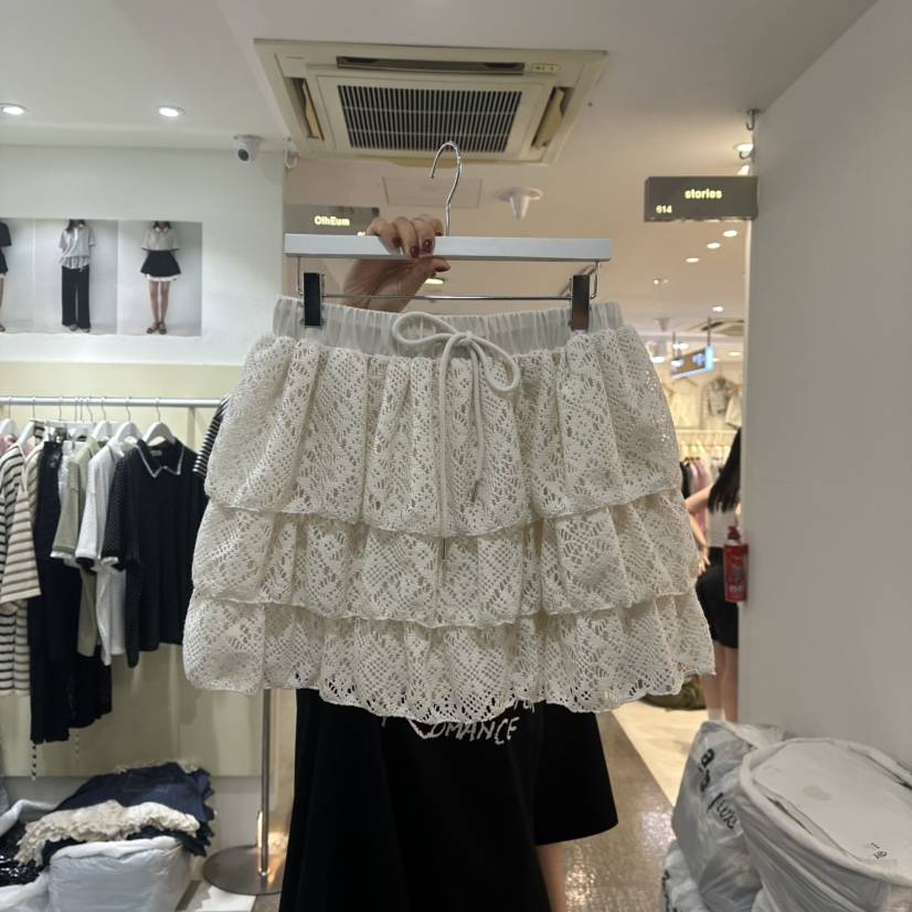 OREUM東大門㊣代購女士新品職業熱賣休閑時尚真品裙褲鉤針編織OREUM裙褲