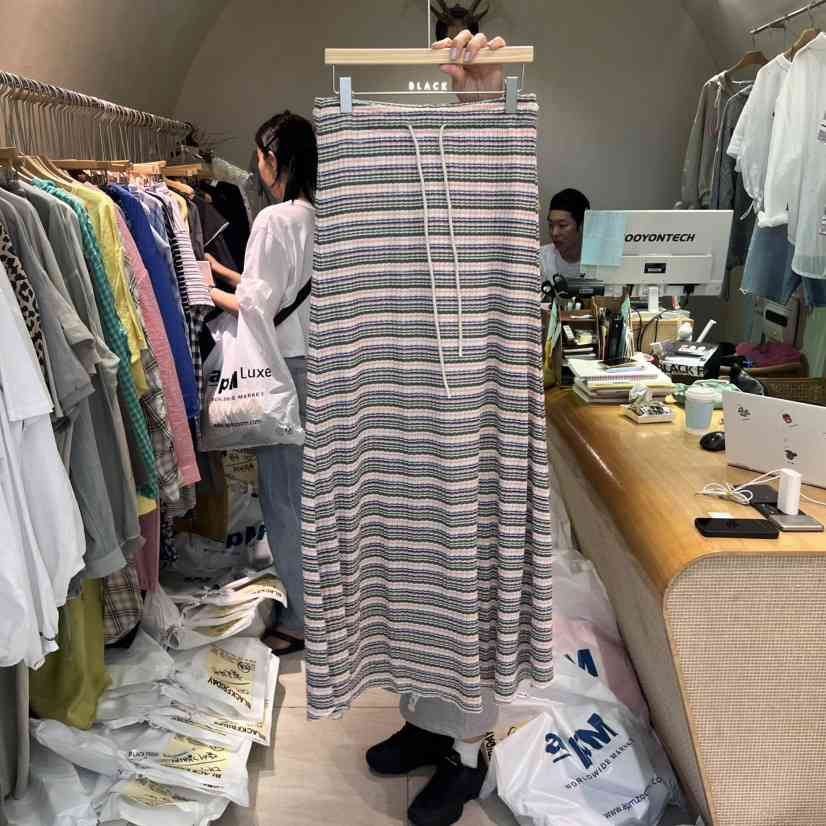 BLACKFRIDAY東大門㊣代購女士新品25春夏熱賣真品半身裙中短裙BLACK FRIDAY半身裙/中短裙
