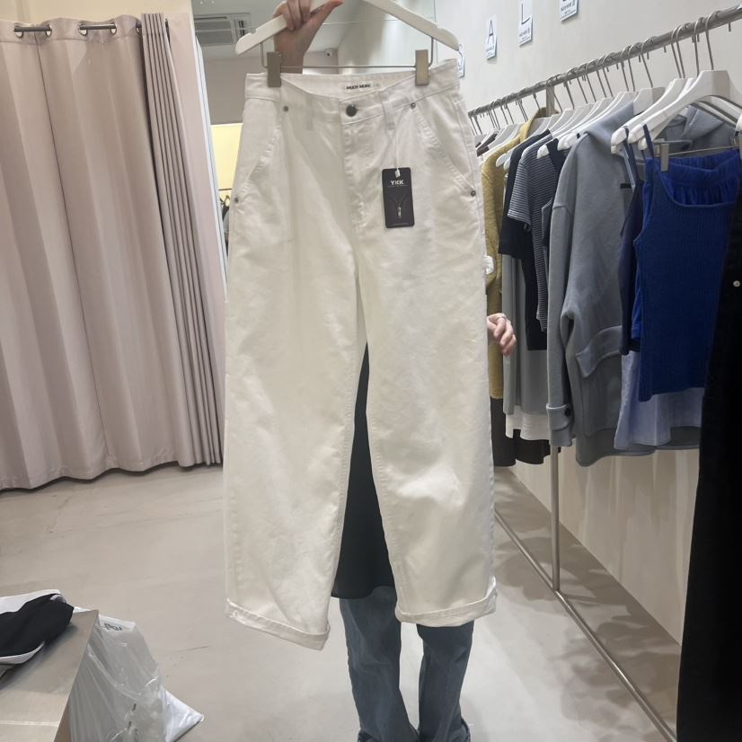MUCH MORE韓國直郵㊣女士新品推薦職業25春夏真品休閑褲工裝MUCH MORE休閑褲