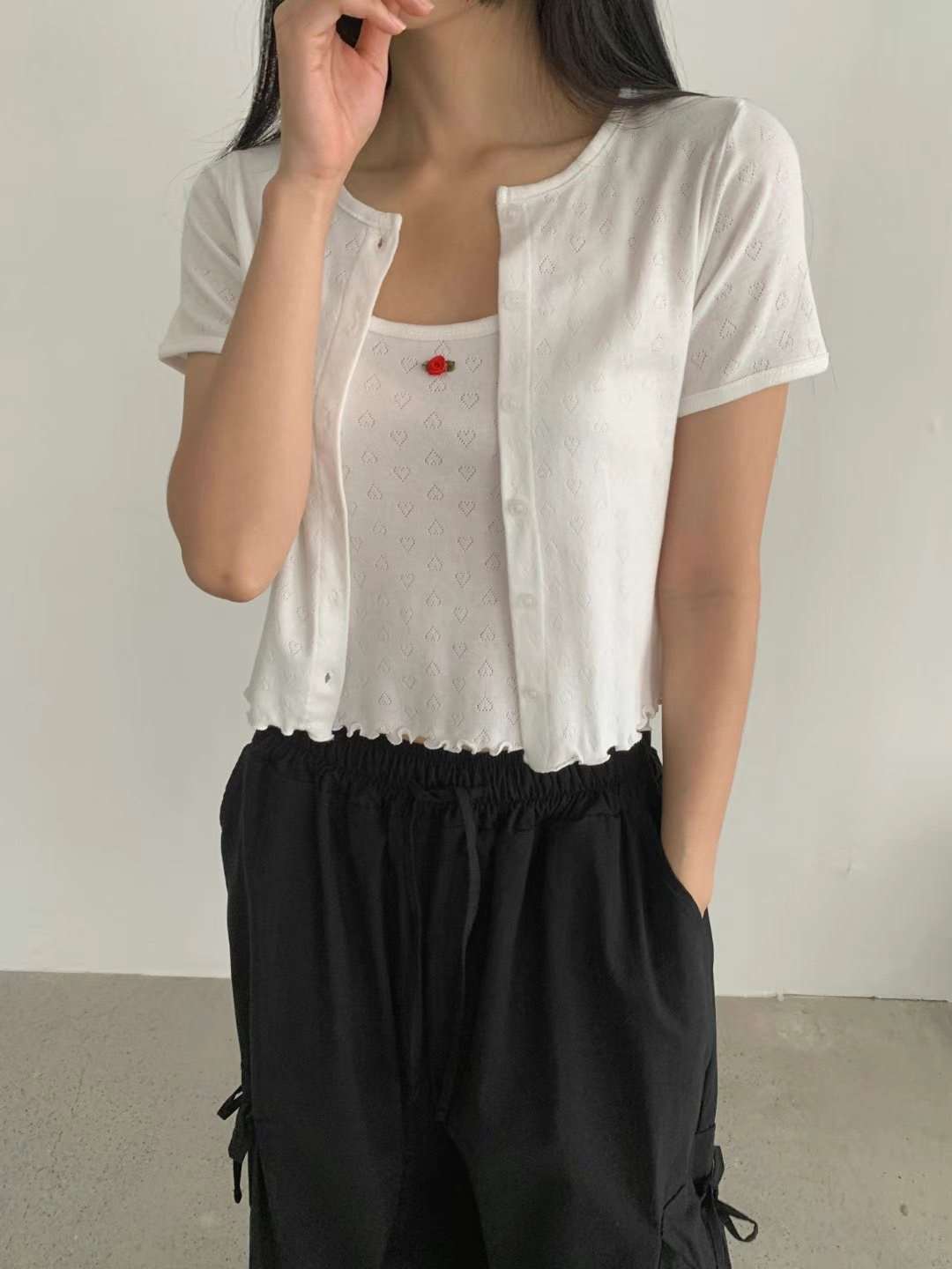 LEVEL東大門㊣實拍女士新品休閑25春夏人氣職業套裝可愛的套裝LEVEL套裝