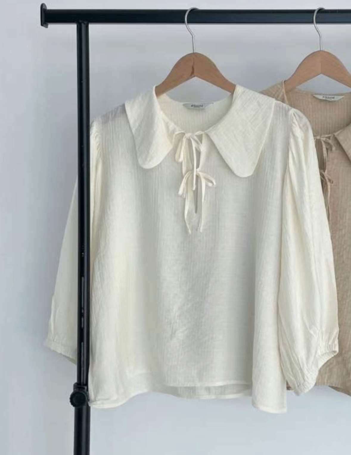 LIBERTE-OT東大門㊣代購女裝新品25春夏真品時尚襯衫蕾絲衫RETHINK襯衫/蕾絲衫