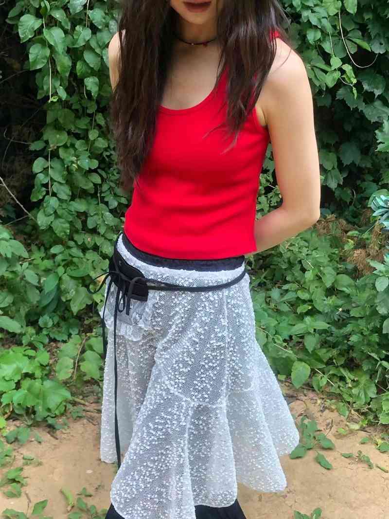 EXCUSE東大門㊣直郵女士新品時尚休閑人氣推薦25春夏吊帶背心EXCUSE吊帶/背心