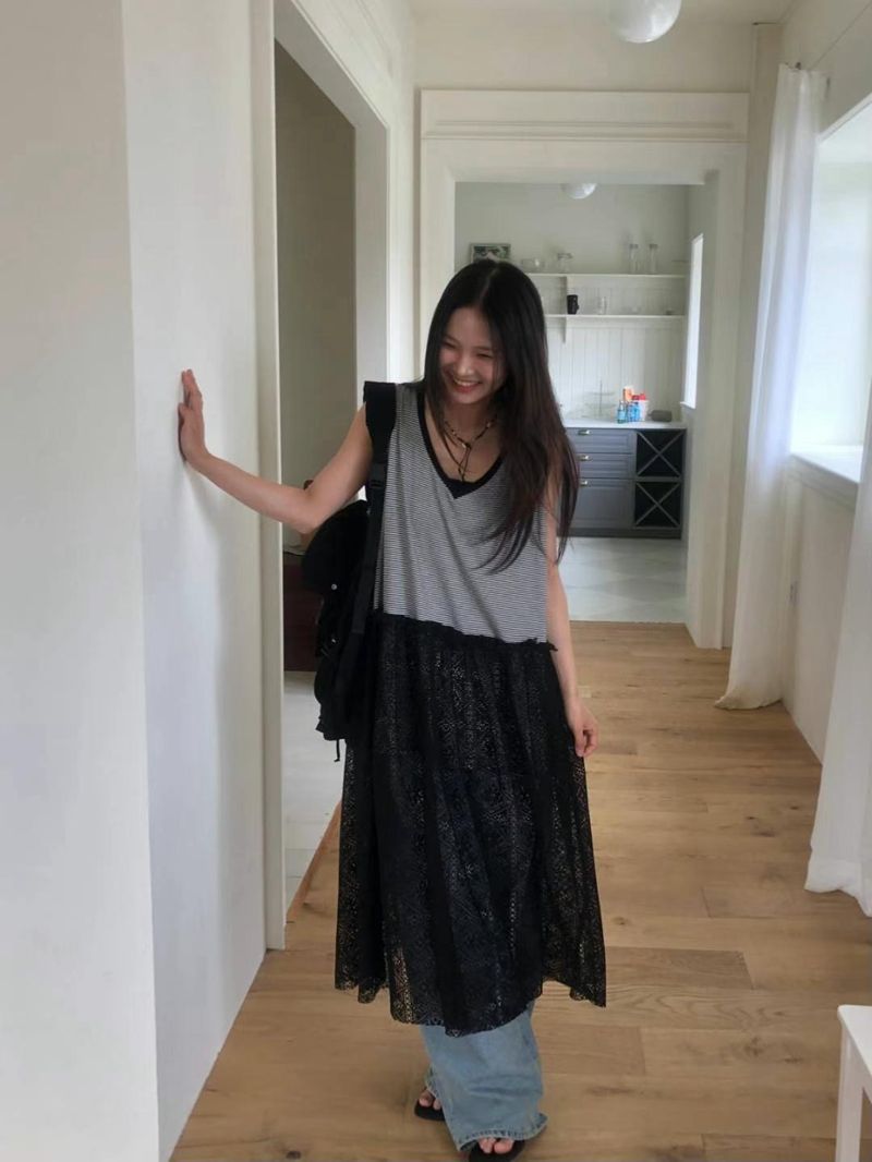 EXCUSE東大門㊣代購女裝新品熱賣休閑真品推薦人氣時尚連衣裙EXCUSE連衣裙