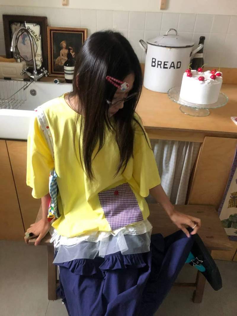 EXCUSE韓國直郵㊣女士新款25春夏時尚職業休閑熱賣真品人氣T恤EXCUSET恤