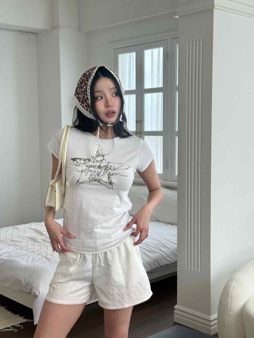 GISELE韓國直郵㊣女裝新款時尚職業人氣休閑真品25春夏熱賣T恤GISELET恤