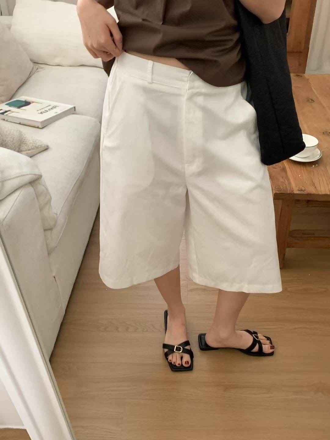 MELMEONT韓國代購㊣女裝新款時尚25春夏熱賣推薦真品休閑短褲MELMEONT短褲
