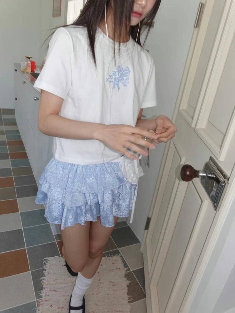 EXCUSE韓國代購㊣女士新品真品人氣休閑推薦25春夏職業短裙EXCUSE短裙