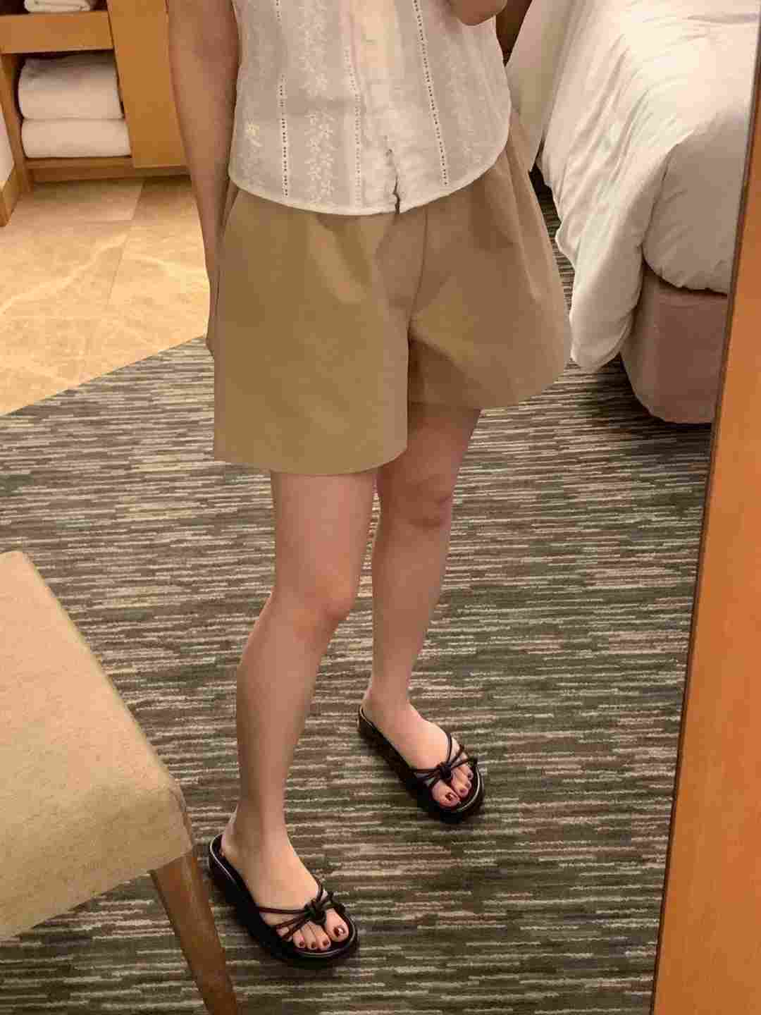 MELMEONT韓國代購㊣女士新款熱賣職業推薦真品人氣25春夏短褲MELMEONT短褲