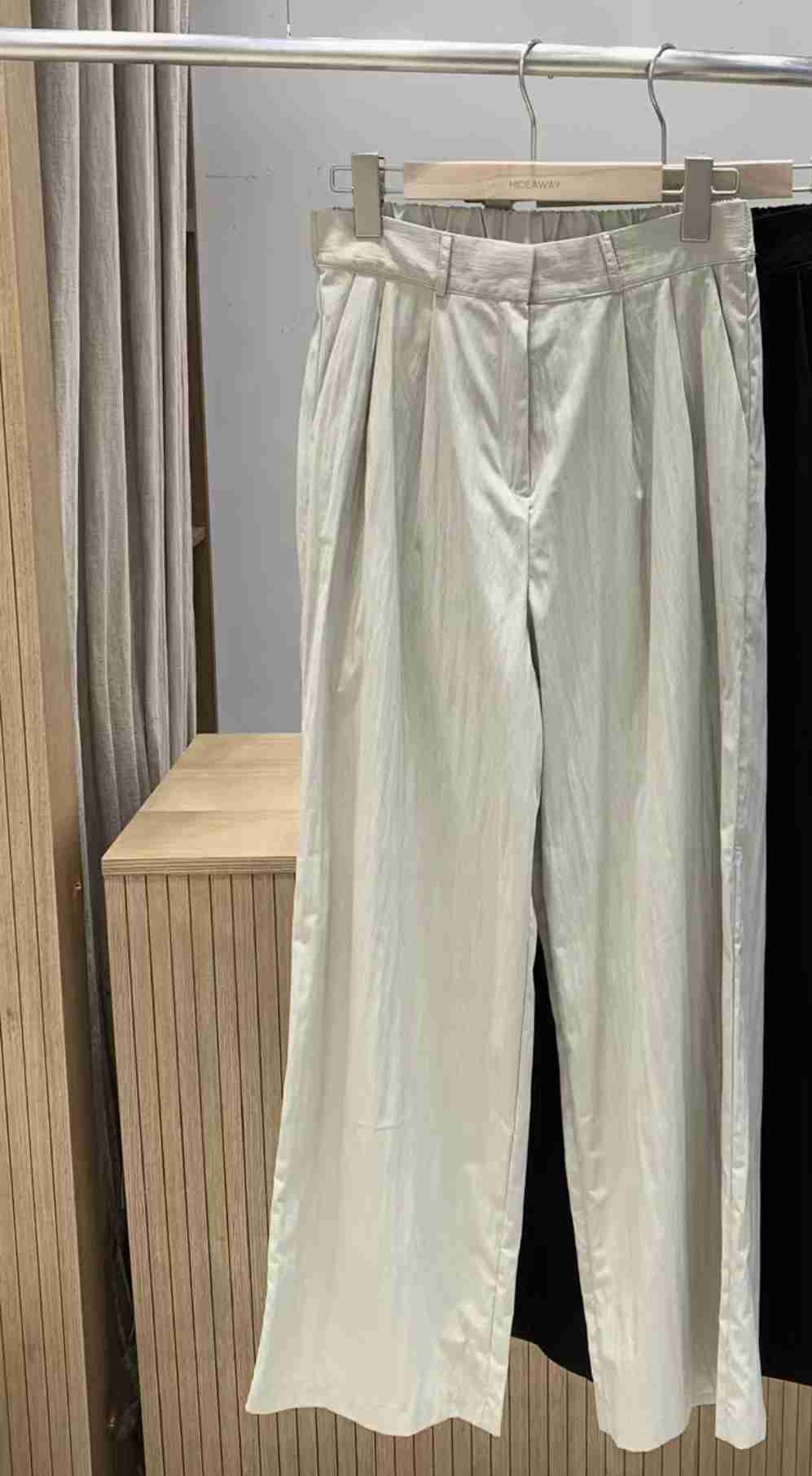 HIDEWAY韓國直郵㊣女士新品休閑真品推薦時尚25春夏職業休閑褲HIDEWAY休閑褲