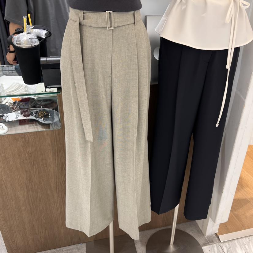 CHAE東大門㊣直郵女裝新品25春夏人氣時尚職業休閑褲包含腰帶CHAE休閑褲