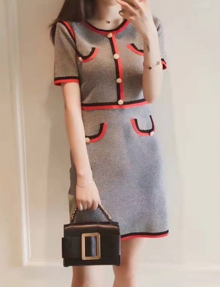 BLING BLING-S東大門㊣實拍女裝新款25春夏職業人氣連衣裙BLING BLING-S連衣裙