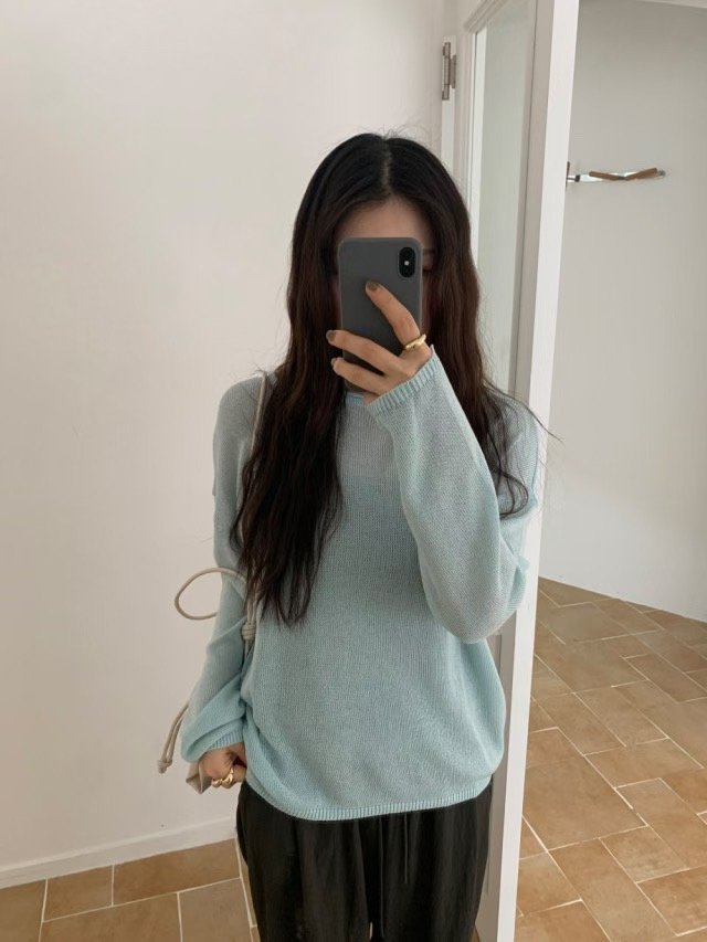 MELMEONT韓國代購㊣女士新款真品推薦職業時尚25春夏針織衫MELMEONT針織衫