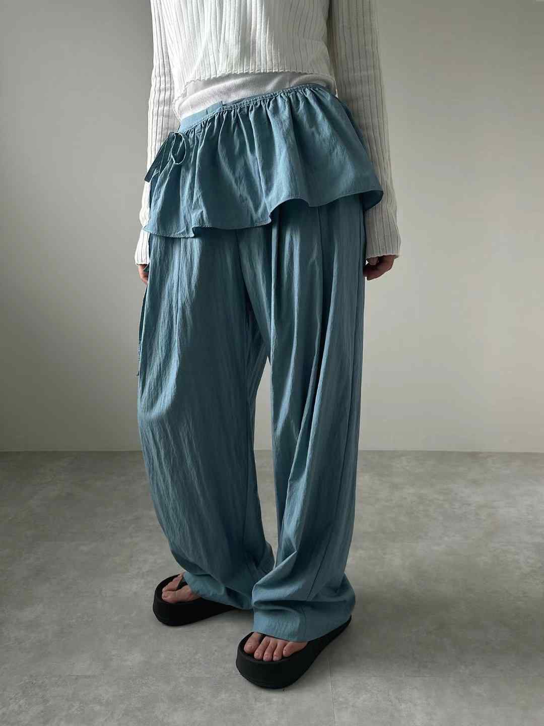 UNENE-OT東大門㊣實拍女士新品25春夏時尚推薦人氣職業裙褲UNENE裙褲