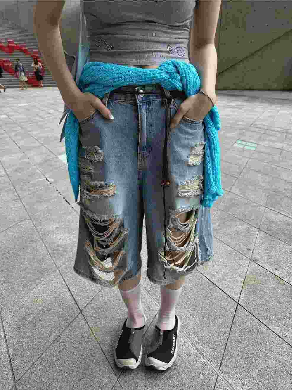 1OR2東大門㊣實拍女士新品熱賣職業時尚真品25春夏人氣短褲OOTJ/1OR2短褲