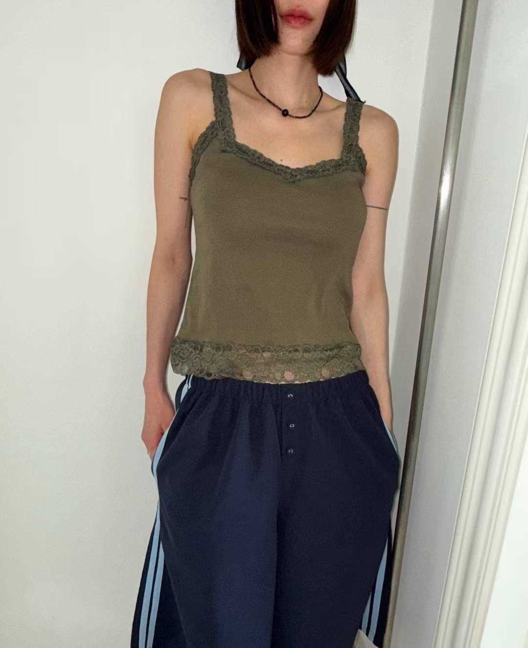 THELACREAM東大門㊣實拍女士新品真品時尚人氣推薦吊帶背心THELACREAM吊帶/背心