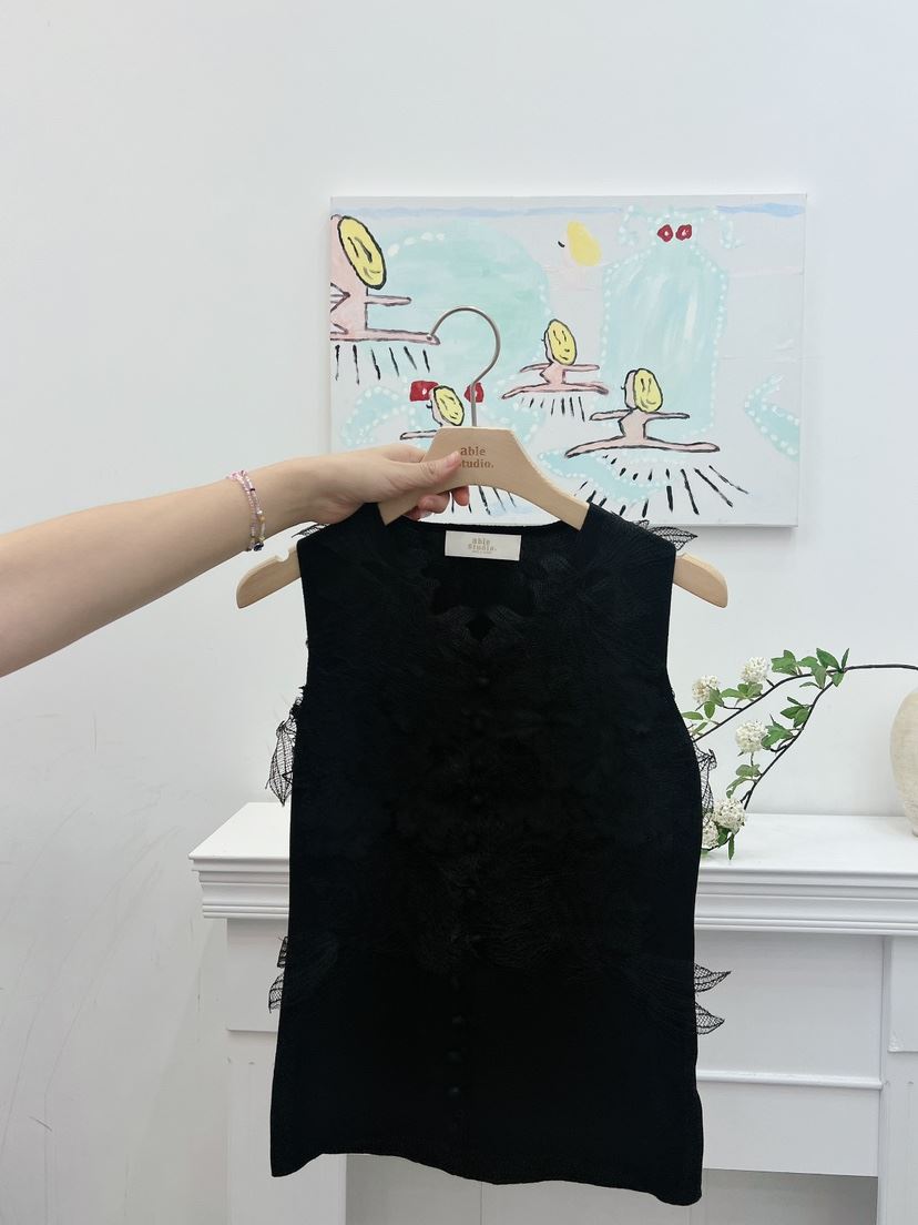 ABLESTUDIO東大門㊣直郵女士新款真品休閑推薦人氣馬甲SaleABLE STUDIO馬甲
