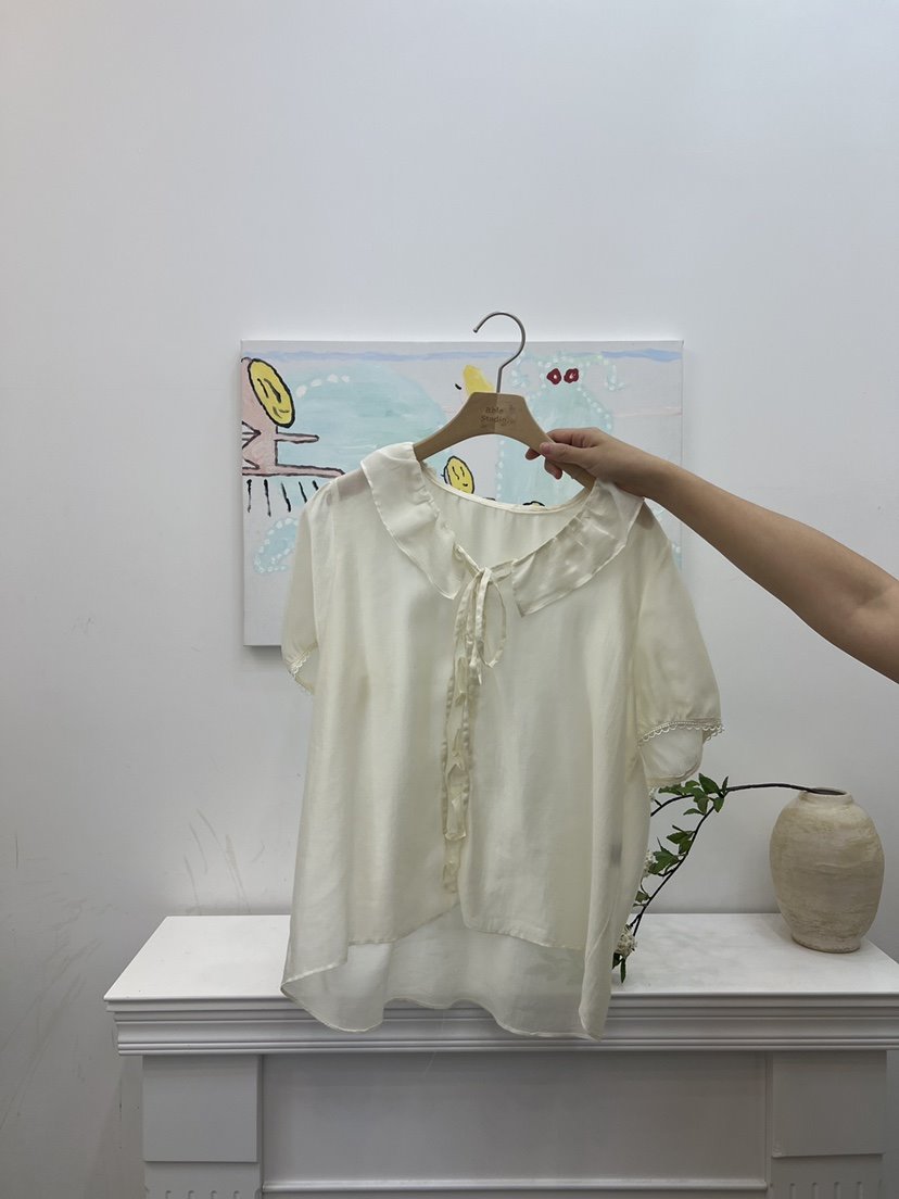 ABLESTUDIO東大門㊣實拍女裝新款休閑推薦熱賣襯衫蕾絲衫SaleABLE STUDIO襯衫/蕾絲衫