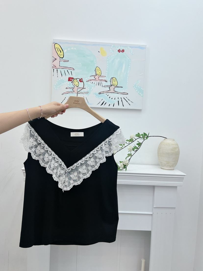 ABLESTUDIO東大門㊣直郵女裝新品休閑職業25春夏吊帶背心SaleABLE STUDIO吊帶/背心