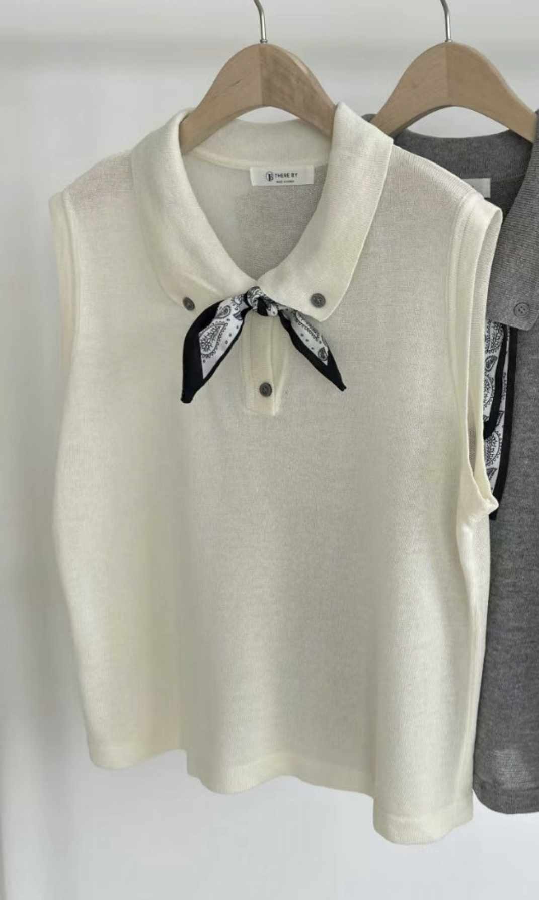 THERE BY-데얼 바이-T東大門㊣直郵女士新品休閑吊帶背心THERE BY吊帶/背心