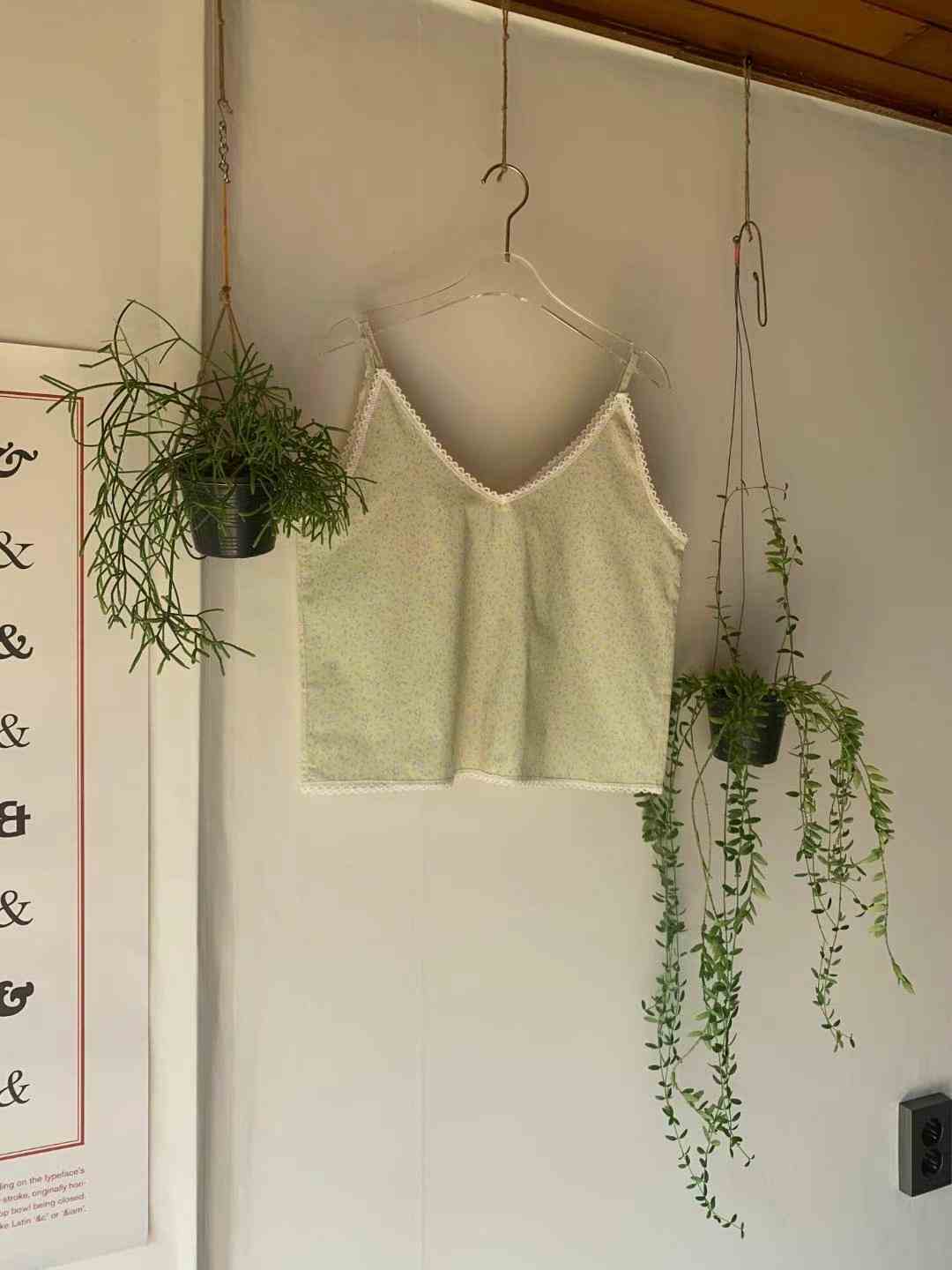 MYCABINET東大門㊣直郵女裝新款熱賣25春夏休閑真品吊帶背心MYCABINET吊帶/背心