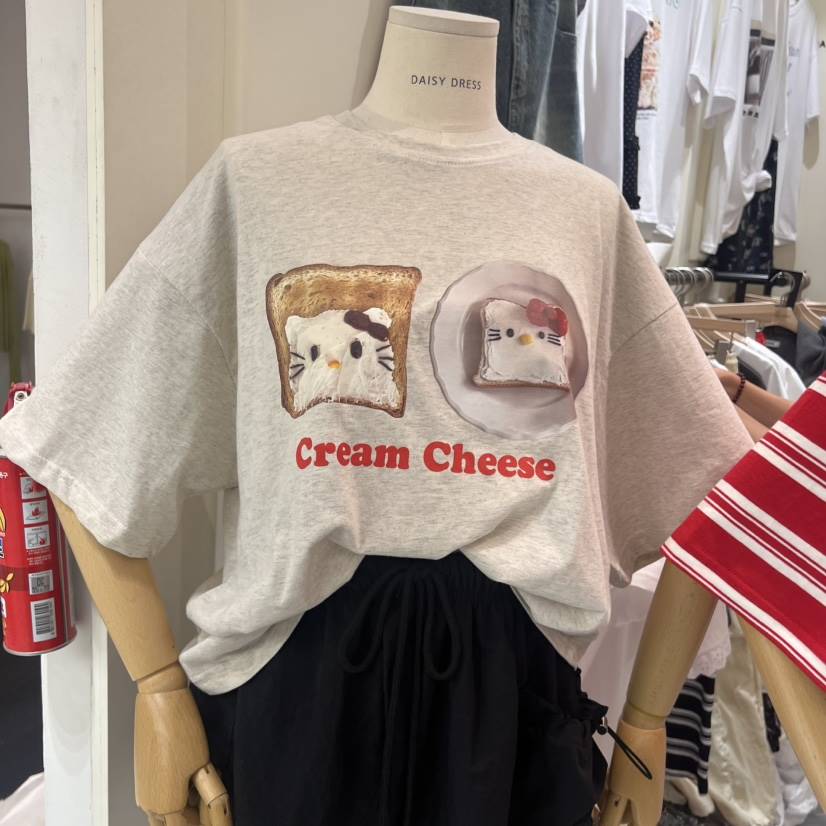 DAISY DRESS東大門㊣實拍女士新款時尚熱賣人氣休閑職業T恤DAISY DRESST恤