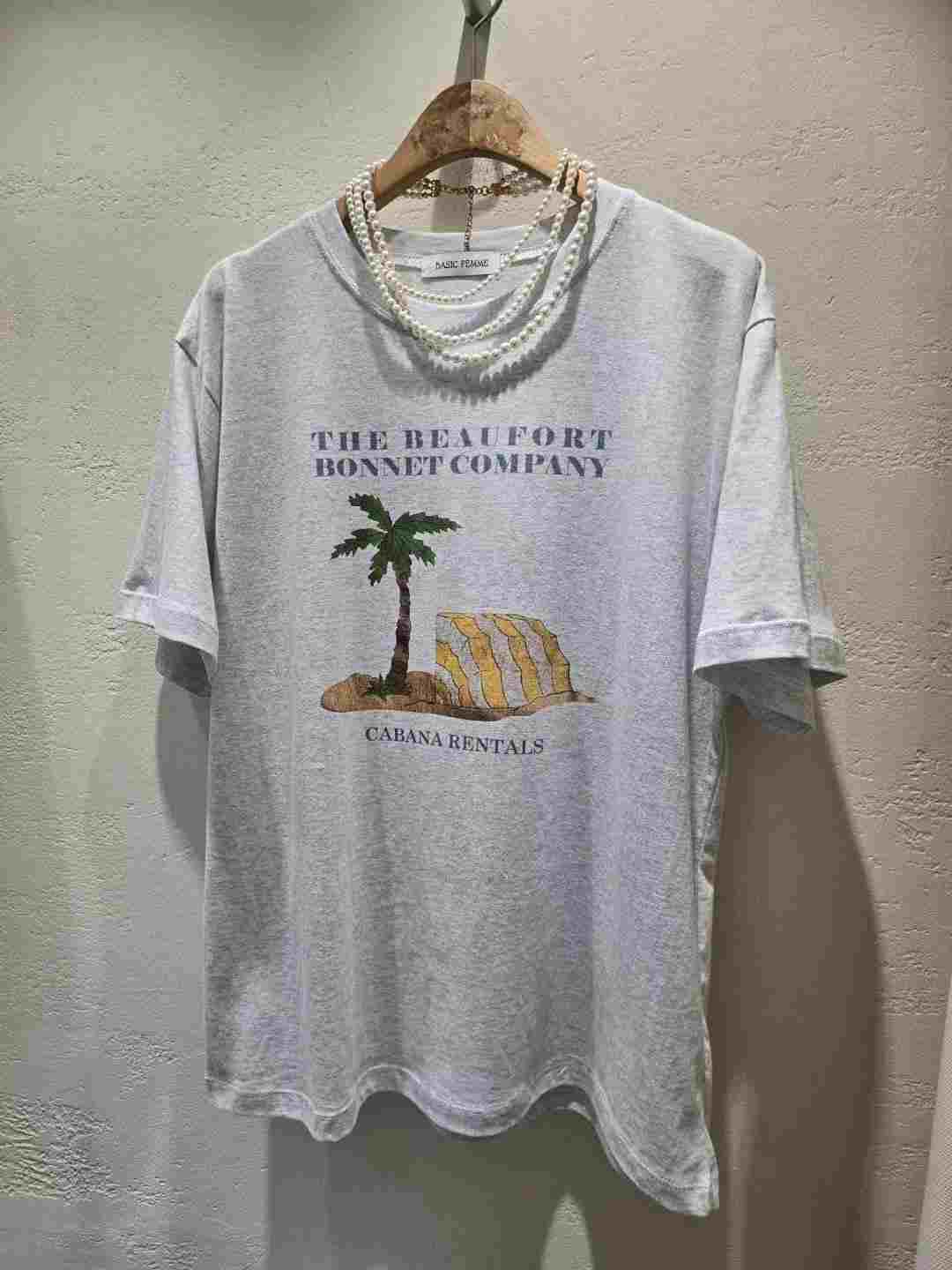 BASIC FEMME-베이직팜므-OT東大門㊣實拍女士新品熱賣T恤BASIC FEMMET恤