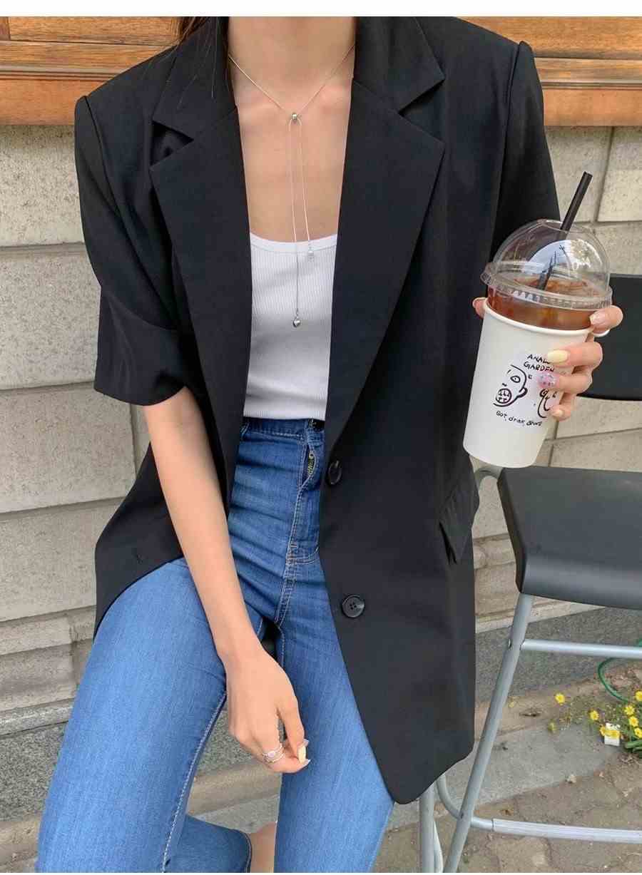 DADA東大門㊣代購女士新品職業休閑真品熱賣時尚推薦夾克寬松DADA夾克