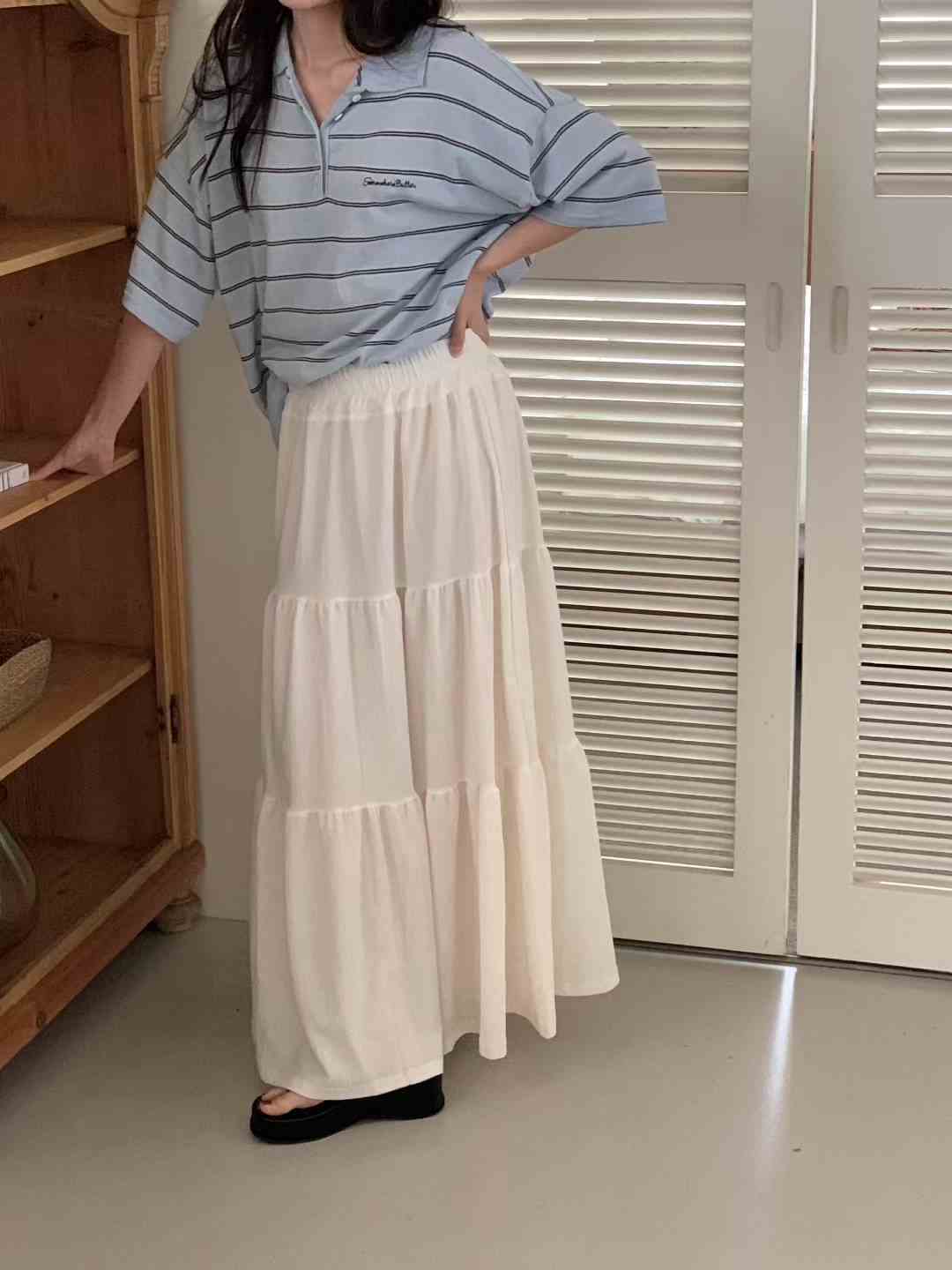 DADA東大門㊣代購女裝新品25春夏推薦職業真品熱賣時尚長裙DADA長裙
