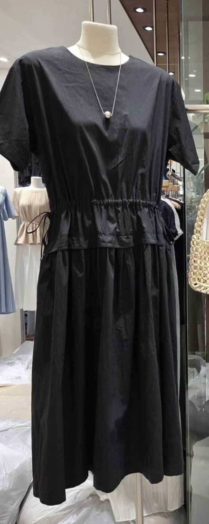 OUS.SEOUL東大門㊣代購女裝新款25春夏時尚職業真品連衣裙OUS.SEOUL連衣裙