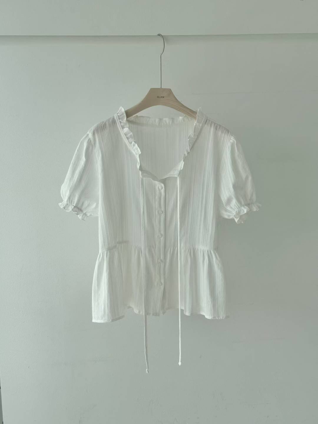 ALL OVER東大門㊣直郵女裝新品休閑真品熱賣人氣襯衫蕾絲衫ALL OVER襯衫/蕾絲衫