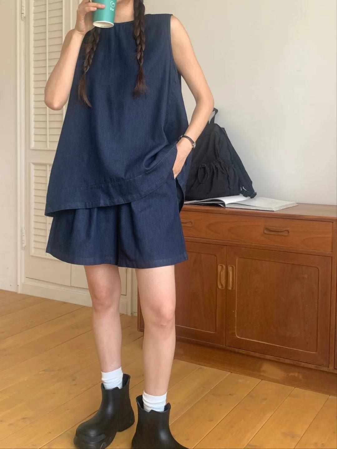 OUS.SEOUL韓國直郵㊣女士新品熱賣休閑真品25春夏時尚套裝OUS.SEOUL套裝