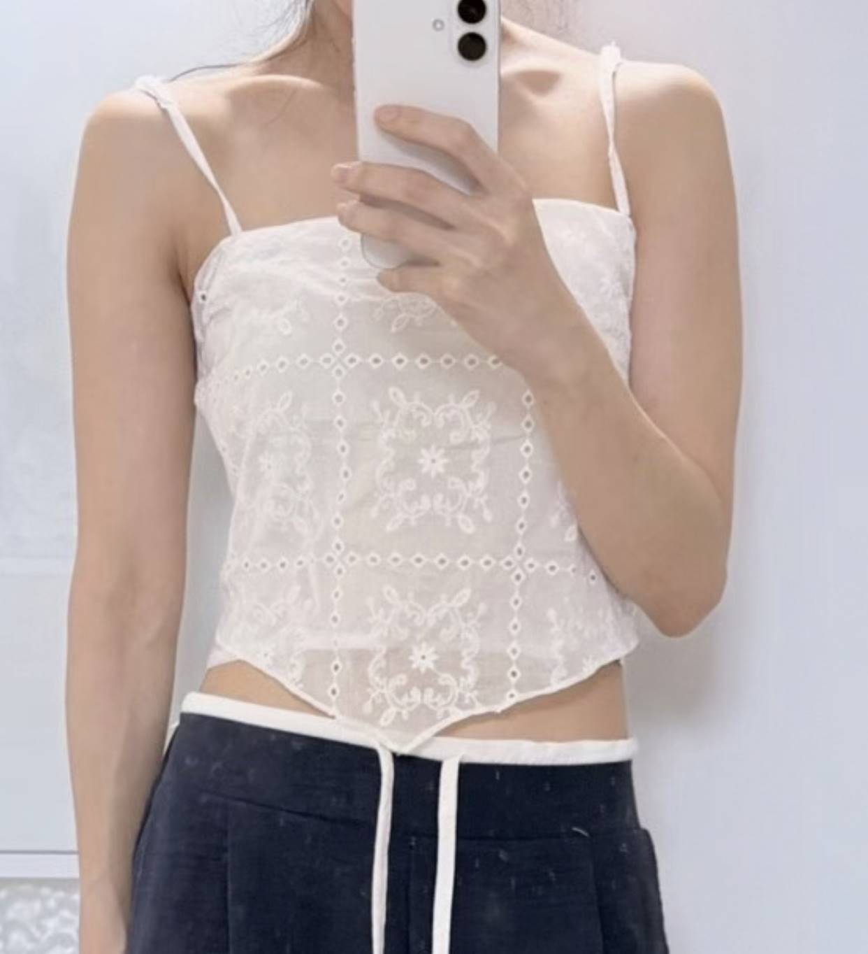 PERI.MI韓國直郵㊣女裝新款熱賣推薦25春夏吊帶背心兩面可穿PERI.MI吊帶/背心
