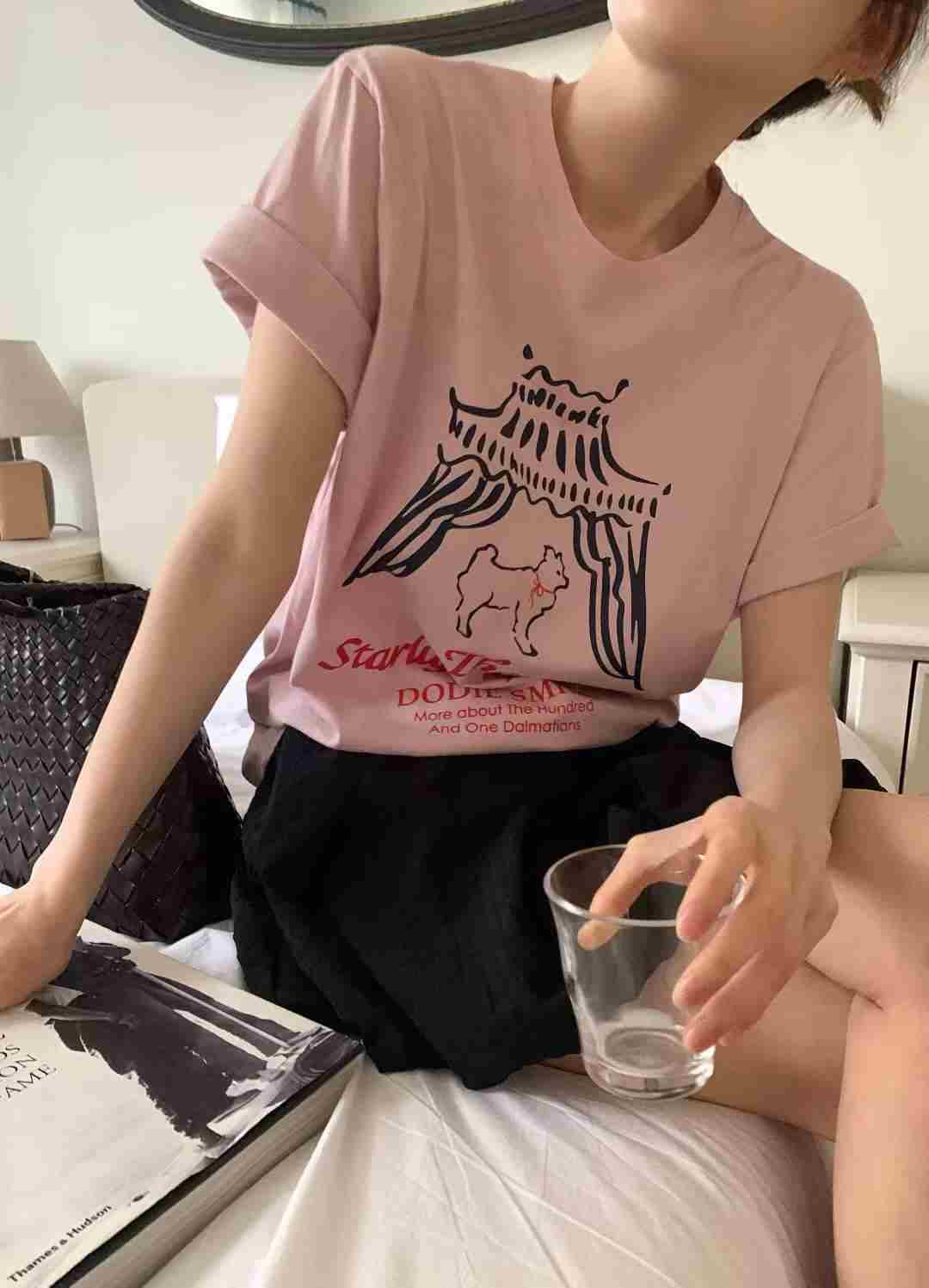 CALLMYNAME東大門㊣代購女裝新款真品職業推薦人氣休閑熱賣T恤Call my nameT恤