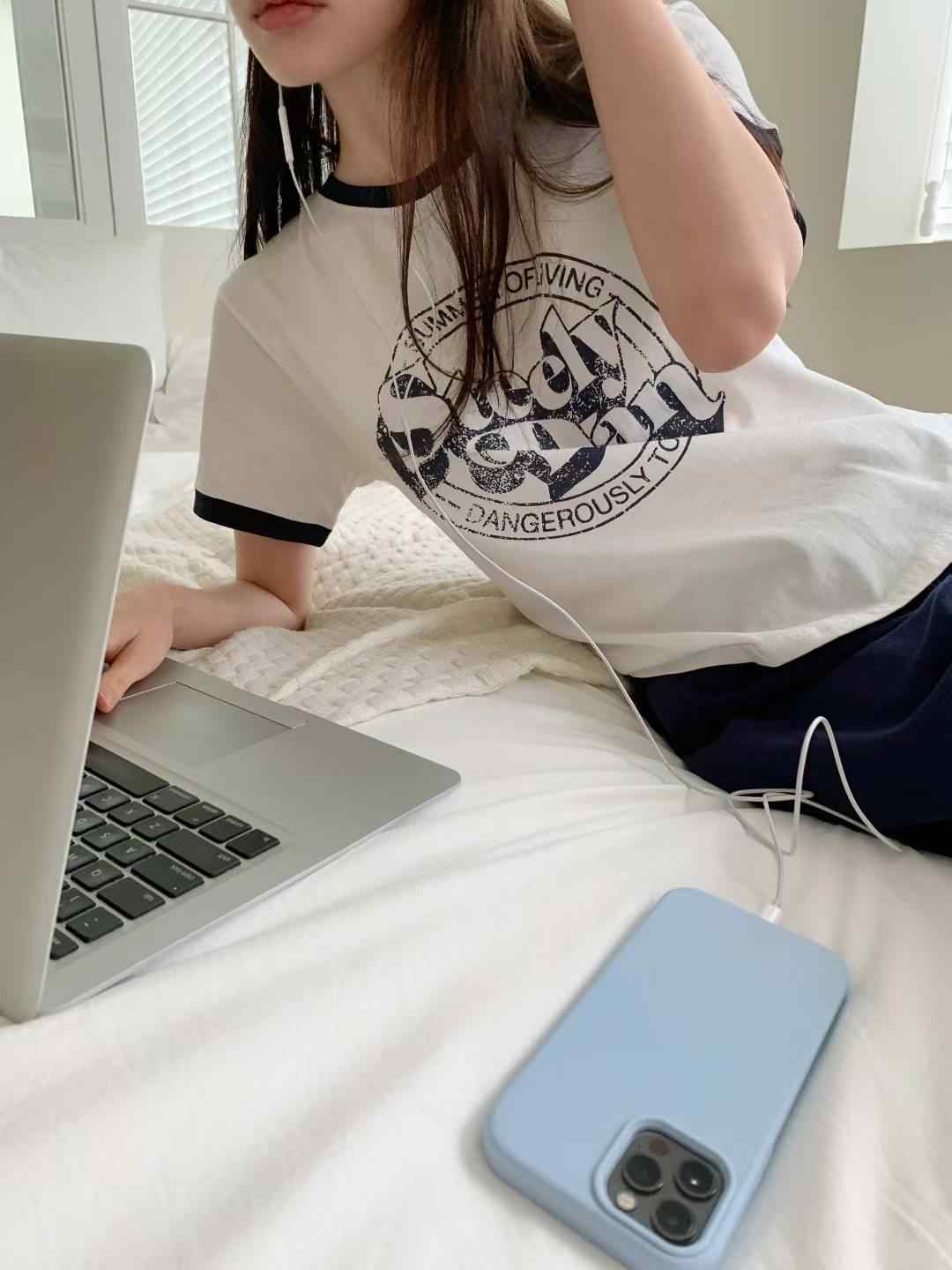 CALLMYNAME韓國代購㊣女士新品熱賣時尚休閑推薦真品人氣T恤Call my nameT恤